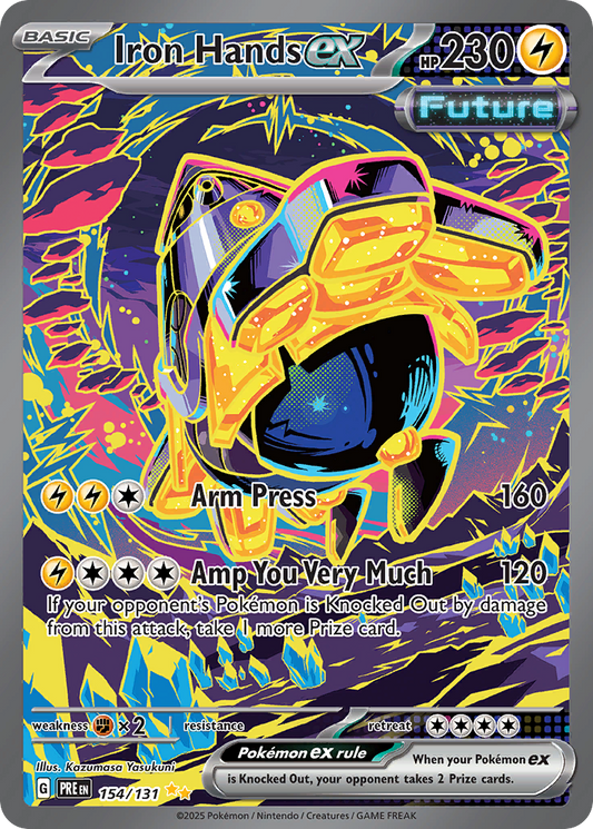 Iron Hands ex | Prismatic Evolutions #154 [holofoil]
