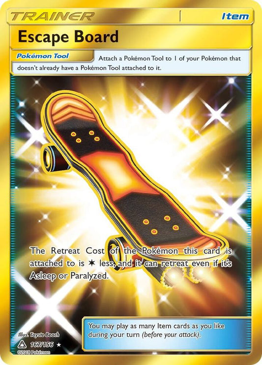 Escape Board (Secret Rare) | SM - Ultra Prism #167/156