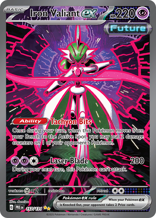 Iron Valiant ex | Prismatic Evolutions #157 [holofoil]