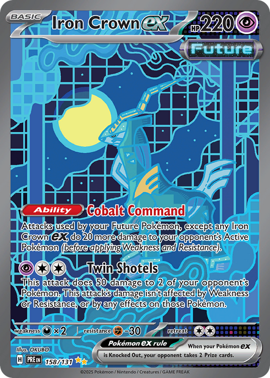 Iron Crown ex | Prismatic Evolutions #158 [holofoil]