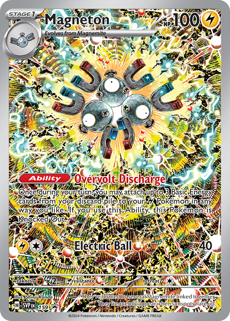 Magneton | Scarlet & Violet Black Star Promos #159 [holofoil]