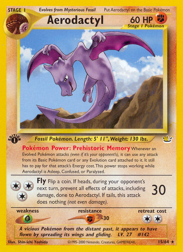 Aerodactyl | Neo Revelation #15 [unlimited]