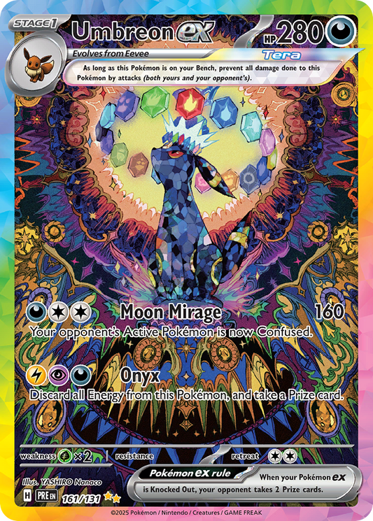 Umbreon ex | Prismatic Evolutions #161 [holofoil]