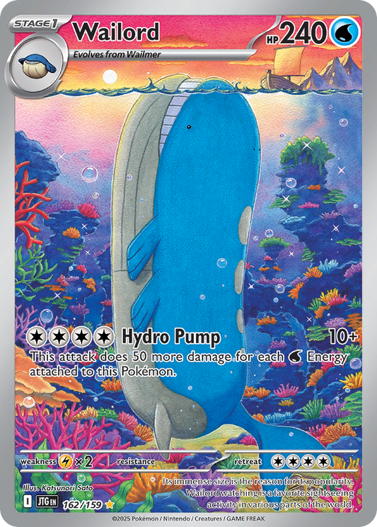 Wailord | Journey Together #162 [holofoil]