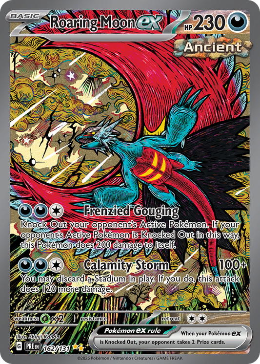 Roaring Moon ex | Prismatic Evolutions #162 [holofoil]