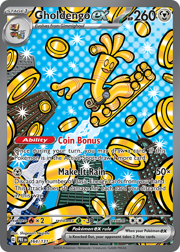 Gholdengo ex | Prismatic Evolutions #164 [holofoil]