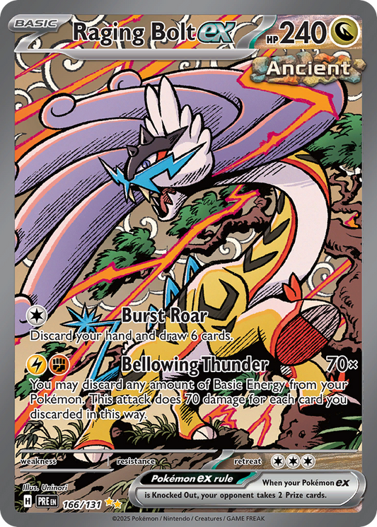Raging Bolt ex | Prismatic Evolutions #166 [holofoil]