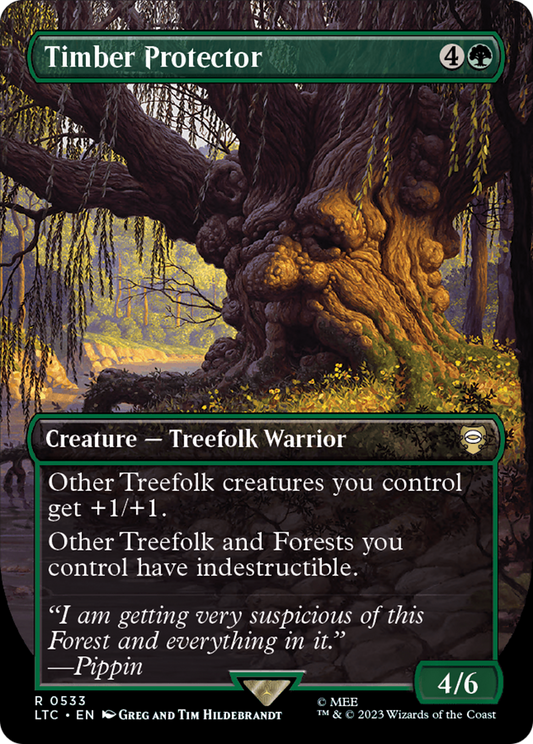 Timber Protector | Tales of Middle-earth Commander #533 [foil]