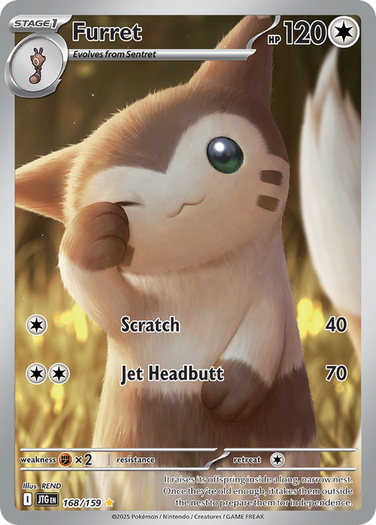 Furret | Journey Together #168 [holofoil]