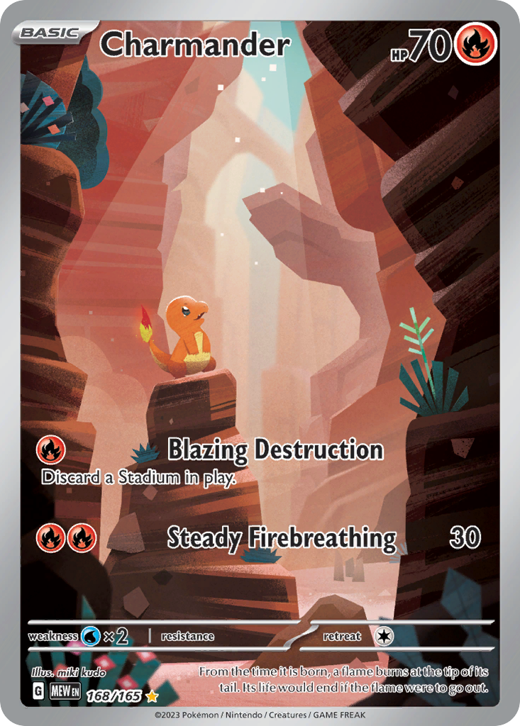 Charmander | 151 #168 [holofoil]