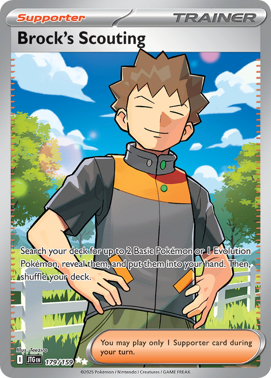Brock's Scouting | Journey Together #179 [holofoil]