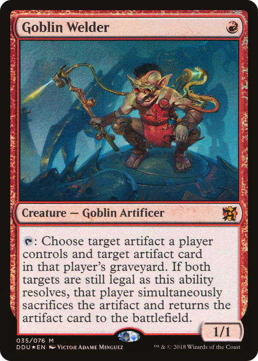 Goblin Welder | Duel Decks: Elves vs. Inventors #35 [foil]