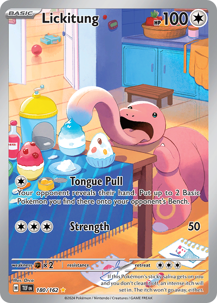 Lickitung | Temporal Forces #180 [holofoil]