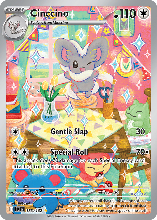 Cinccino | Temporal Forces #183 [holofoil]