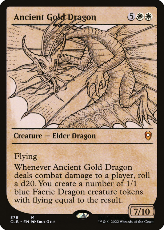 Ancient Gold Dragon | Commander Legends: Battle for Baldur's Gate #376