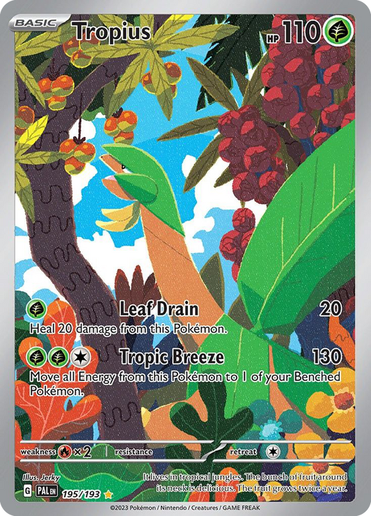 Tropius | Paldea Evolved #195 [holofoil]