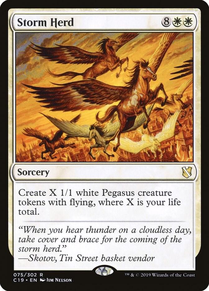 Storm Herd | Commander 2019 #75