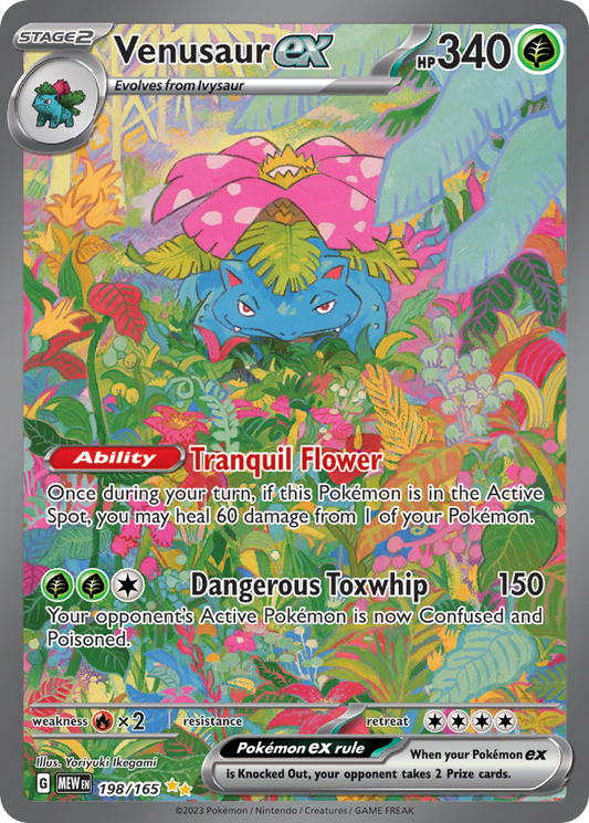Venusaur ex | 151 #198 [holofoil]