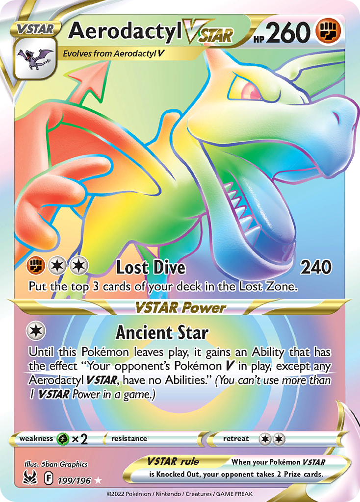 Aerodactyl VSTAR | Lost Origin #199 [holofoil]