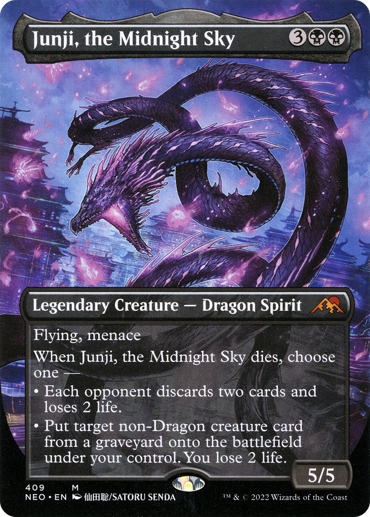 Junji, the Midnight Sky | Kamigawa: Neon Dynasty #409