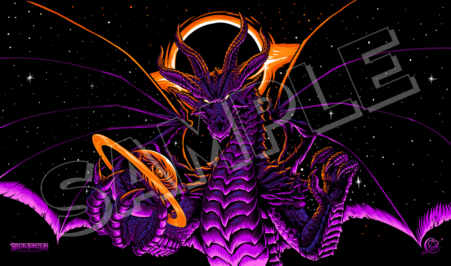 Galactic Games Dragon Playmat