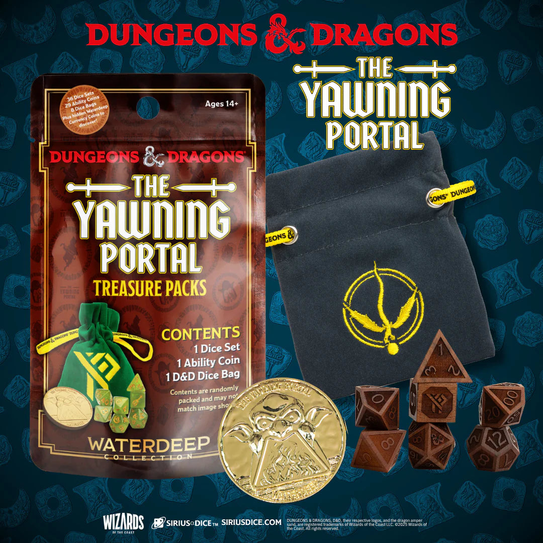 Sirius Dice: The Yawning Portal Treasure Packs