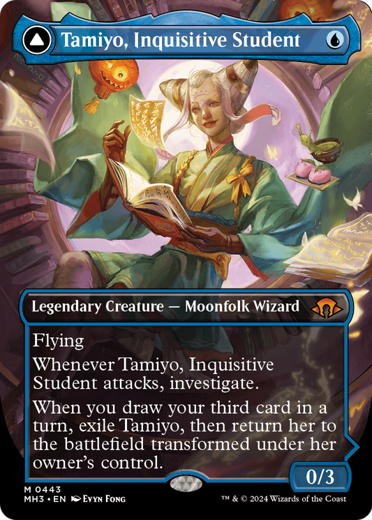 Tamiyo, Inquisitive Student // Tamiyo, Seasoned Scholar | Modern Horizons 3 #443