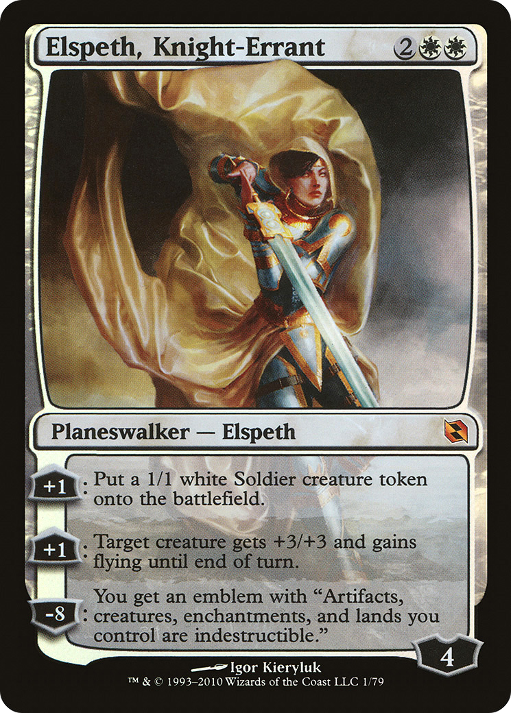 Elspeth, Knight-Errant | Duel Decks: Elspeth vs. Tezzeret #1 [foil]