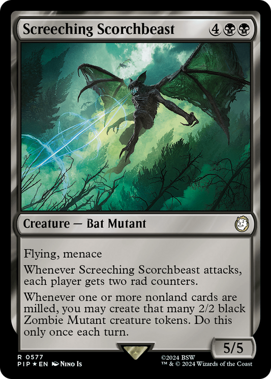 Screeching Scorchbeast | Fallout #577 [foil]