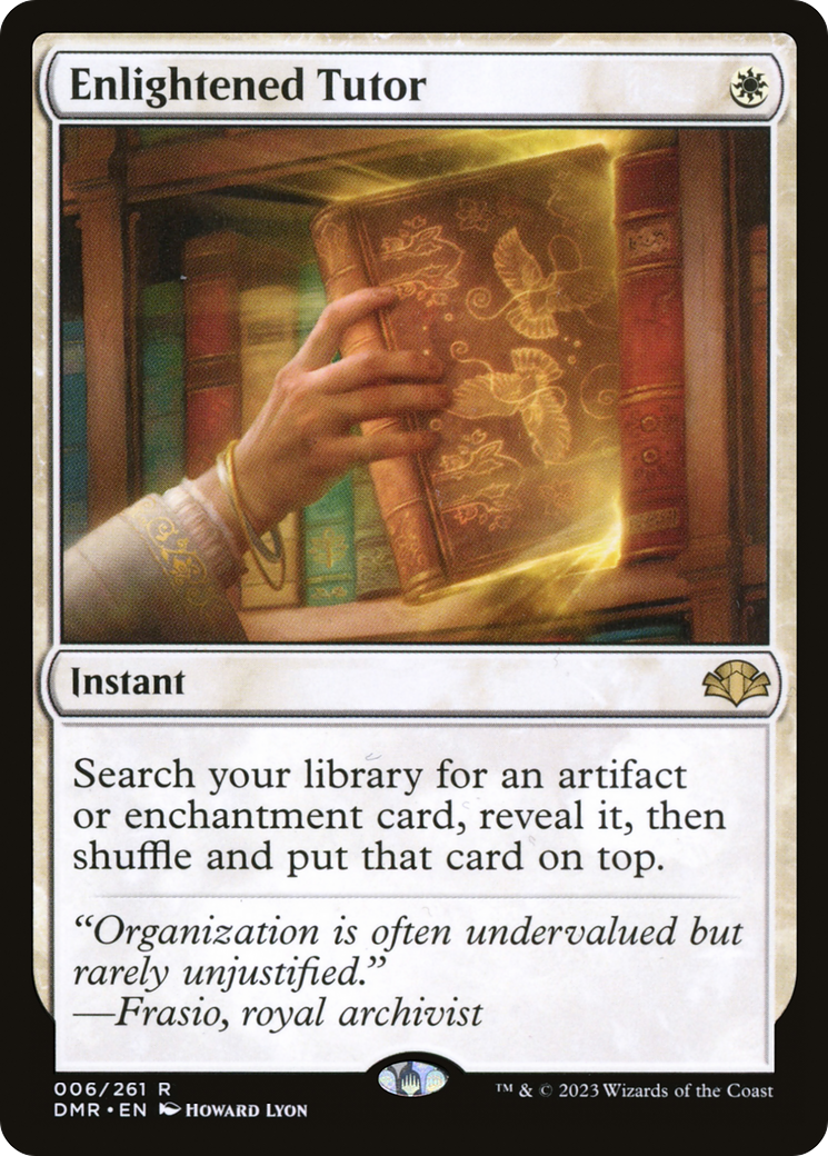 Enlightened Tutor | Dominaria Remastered #6 [foil]