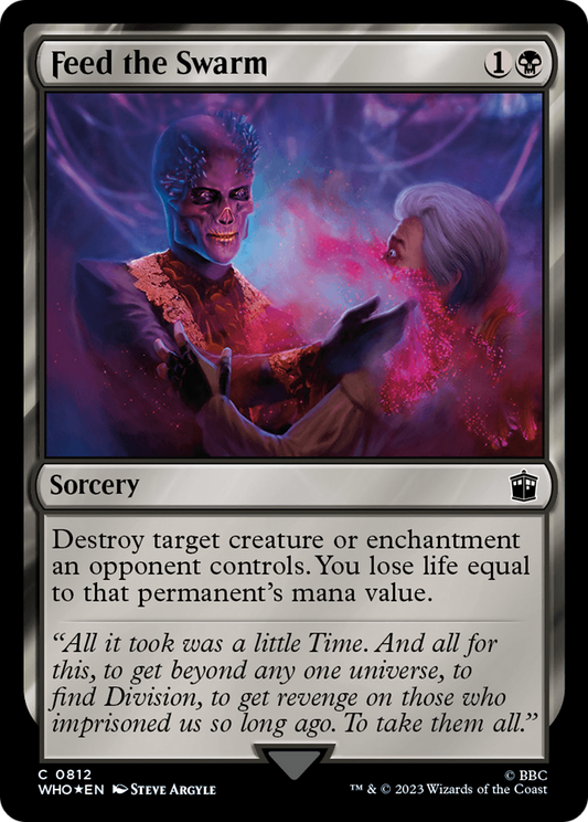 Feed the Swarm | Doctor Who #812 [foil]