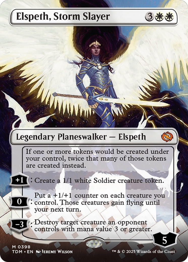 Elspeth, Storm Slayer | Tarkir: Dragonstorm #398 [foil]