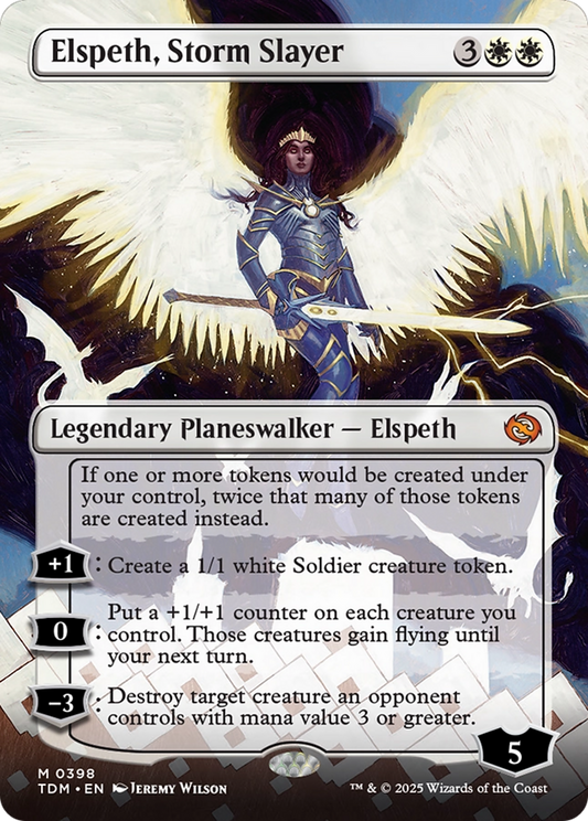 Elspeth, Storm Slayer | Tarkir: Dragonstorm #398 [foil]