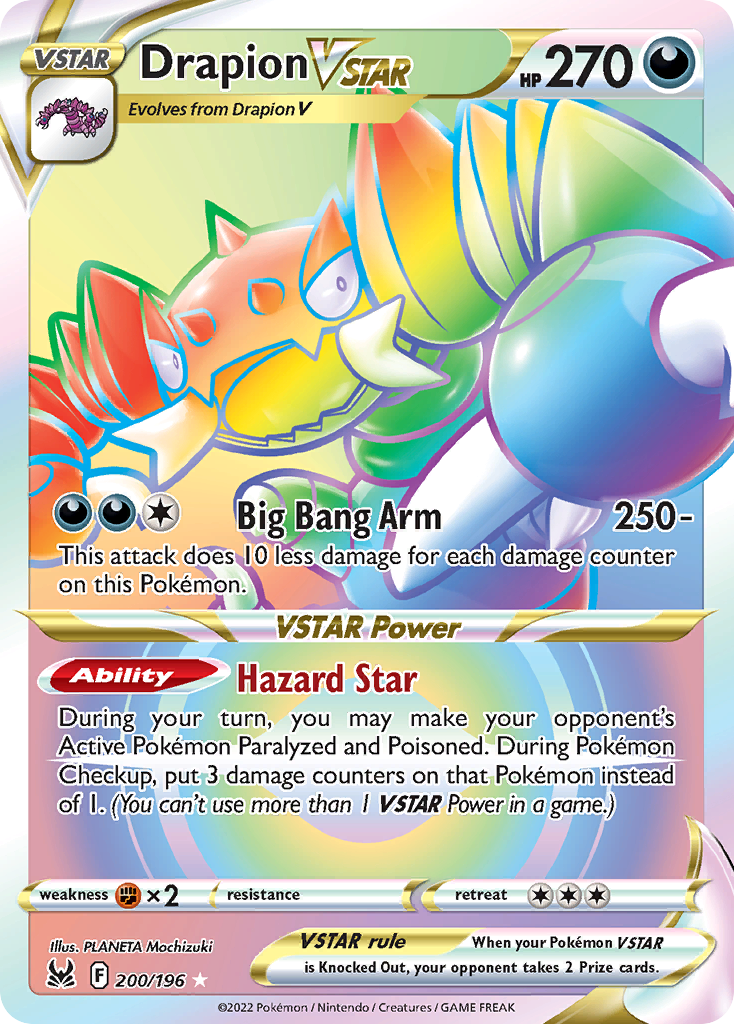 Drapion VSTAR | Lost Origin #200 [holofoil]