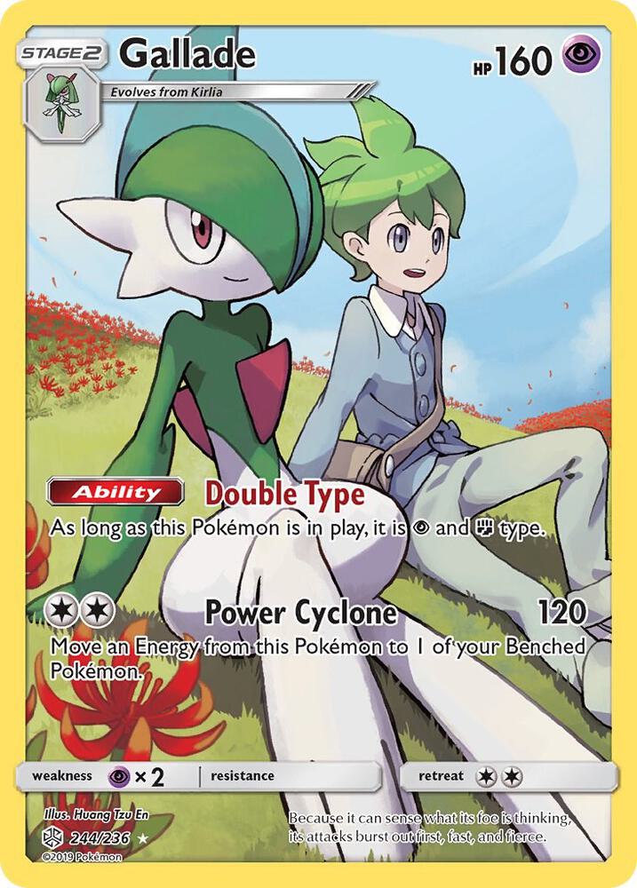 Gallade (Secret) | SM - Cosmic Eclipse #244/236