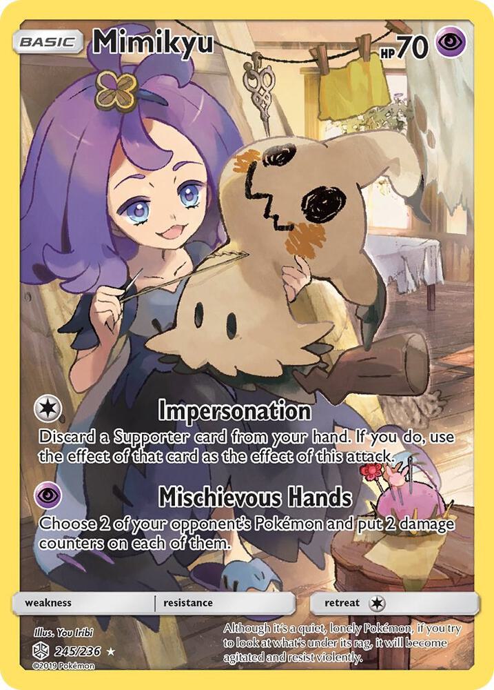 Mimikyu (Secret) | SM - Cosmic Eclipse #245/236