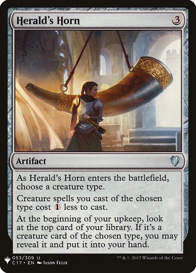 Herald's Horn | The List Reprints #53