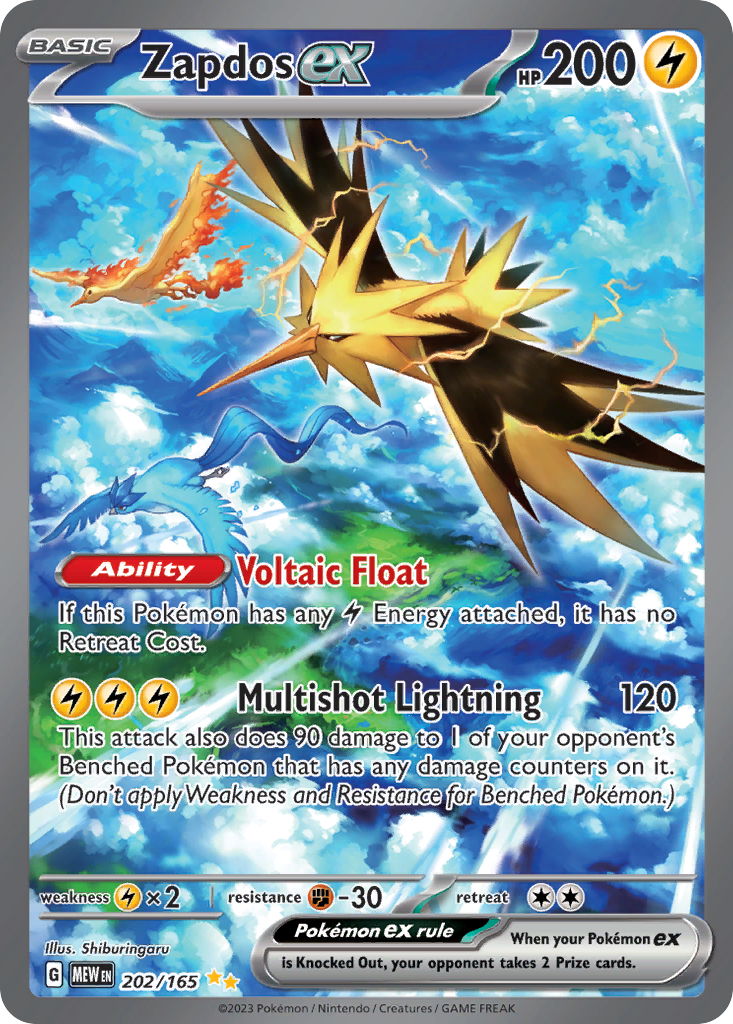 Zapdos ex | 151 #202 [holofoil]