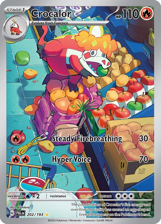 Crocalor | Paldea Evolved #202 [holofoil]