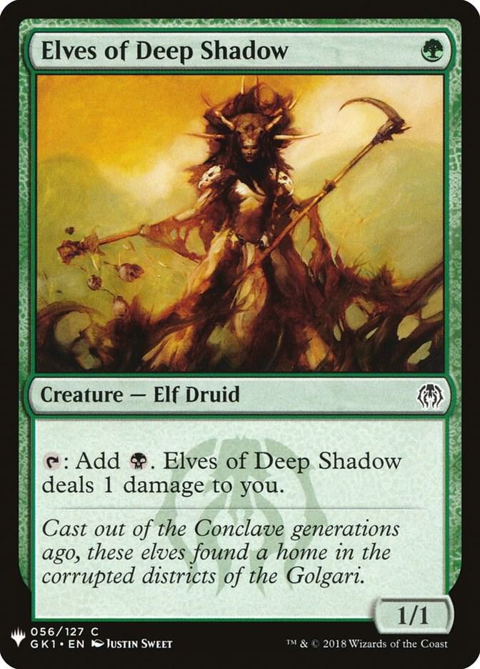 Elves of Deep Shadow | The List Reprints #56
