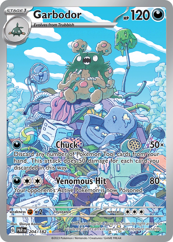 Garbodor | Paradox Rift #204 [holofoil]