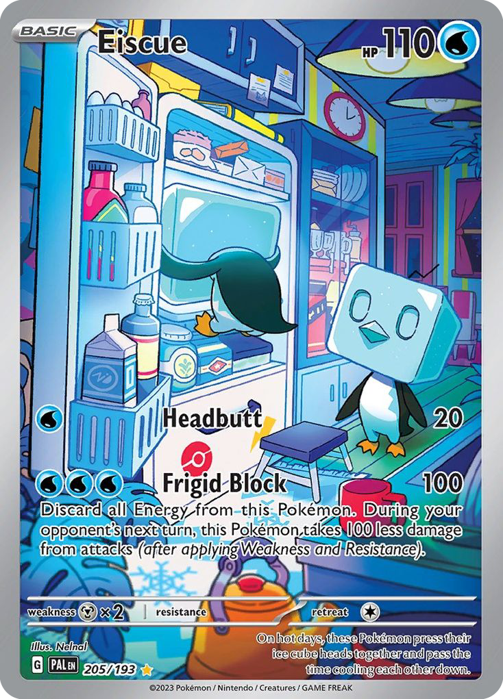 Eiscue | Paldea Evolved #205 [holofoil]