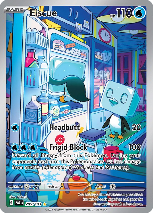 Eiscue | Paldea Evolved #205 [holofoil]