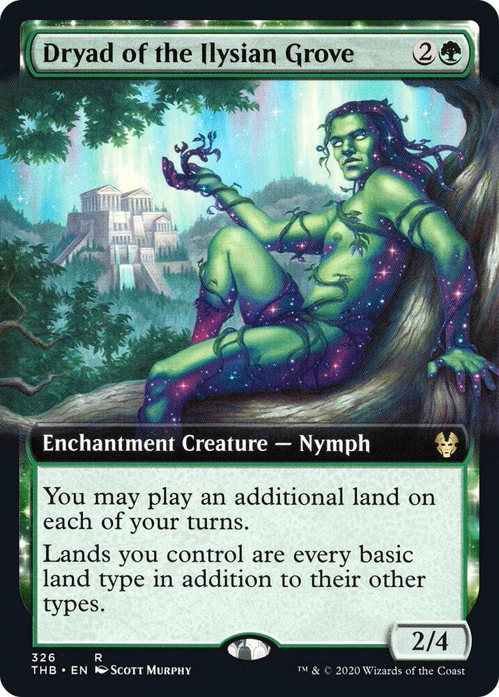 Dryad of the Ilysian Grove (Extended Art) | Theros Beyond Death #326