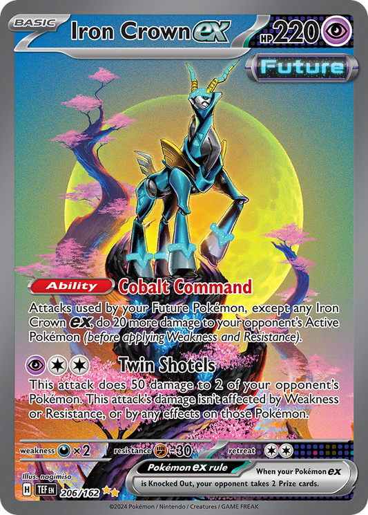 Iron Crown ex | Temporal Forces #206 [holofoil]