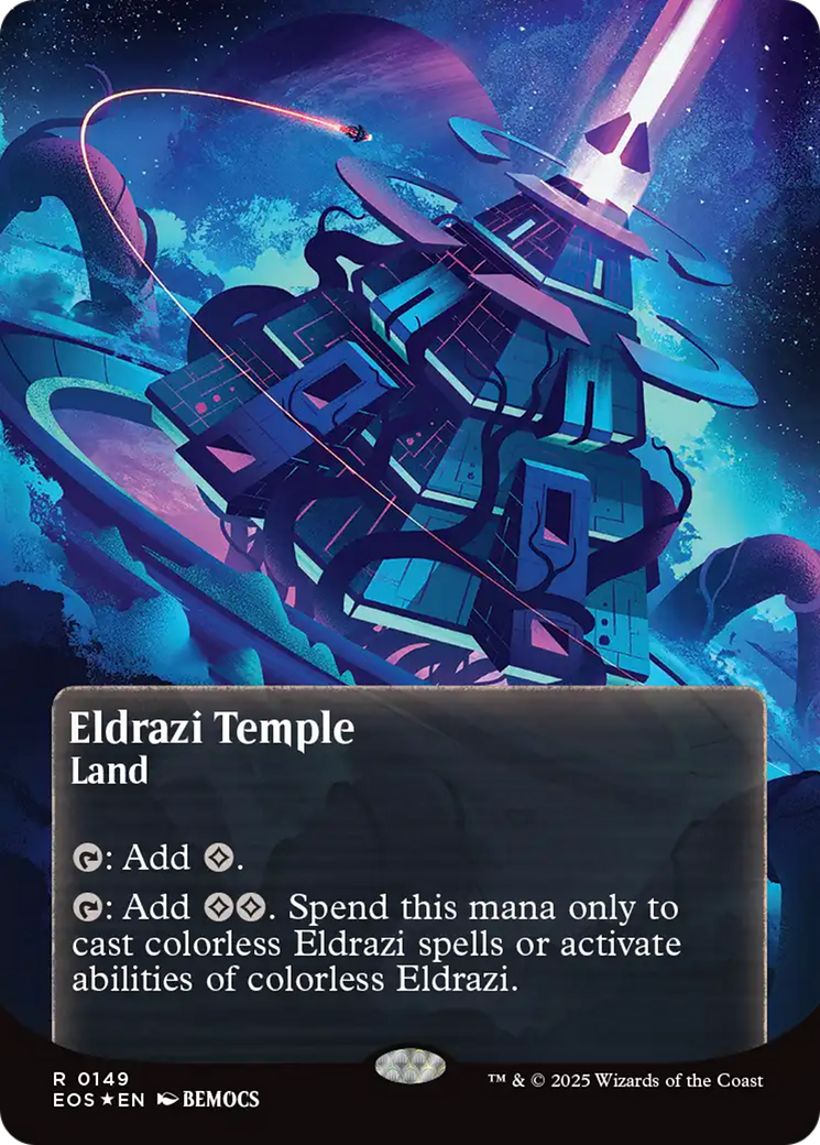 Eldrazi Temple | Edge of Eternities: Stellar Sights #149 [foil]