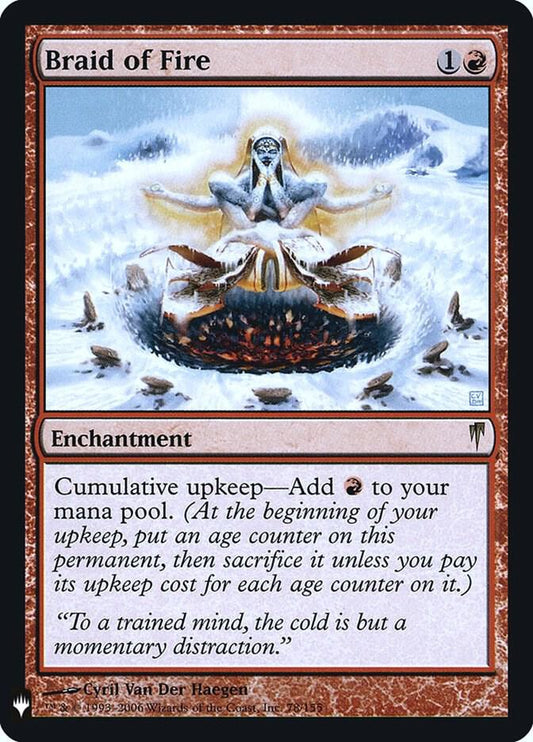 Braid of Fire | The List Reprints #78