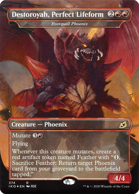Destoroyah, Perfect Lifeform - Everquill Phoenix | Ikoria: Lair of Behemoths #374
