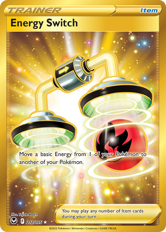 Energy Switch | Silver Tempest #212 [holofoil]