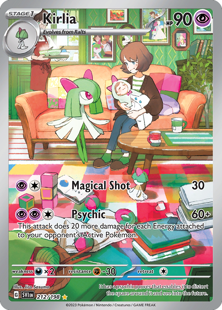 Kirlia | Scarlet & Violet #212 [holofoil]